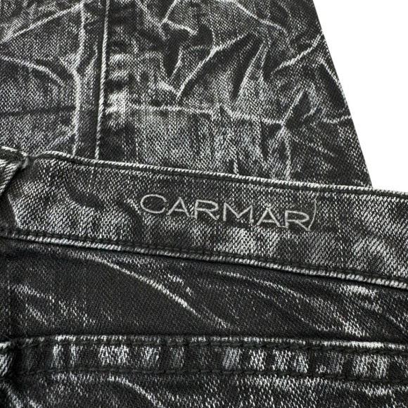 Carmar Acid Wash Straight Leg Jeans - Picture 4 of 12